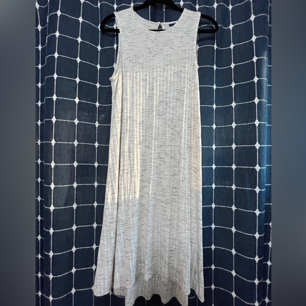 APT.9 Sleeveless Gray Swing Dress | Size L (Women’s) | Casual & Comfy